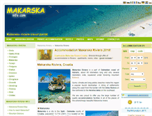 Tablet Screenshot of makarskainfo.com